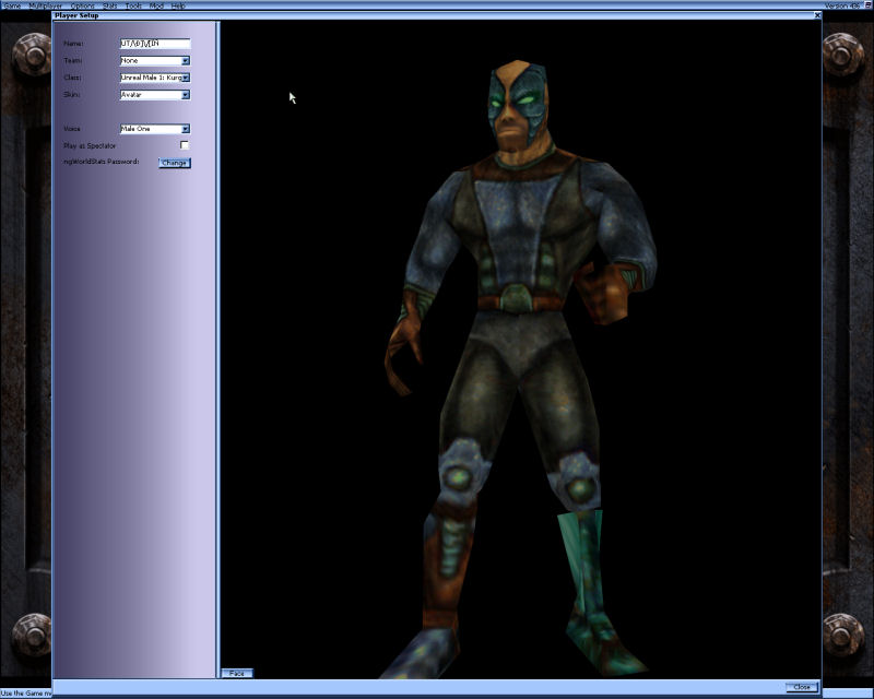 Unreal Archive Unreal Tournament Ut Models Unreal Male Kurgan